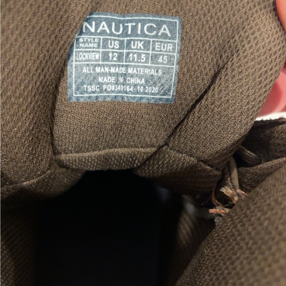 Nautica Men's Dark Brown Lace-Up Boots - Picture 10 of 10